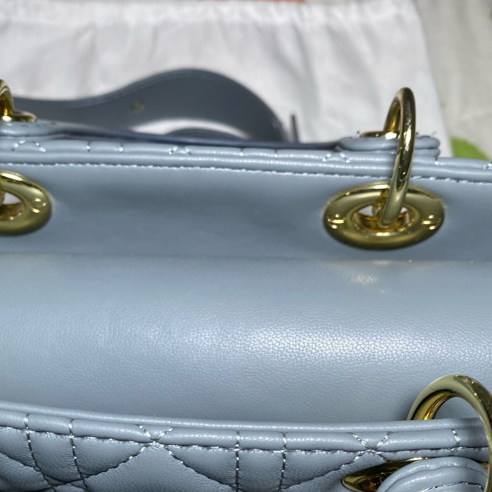 Lady Dior Blue/Grey Ombré - Picture 7 of 10
